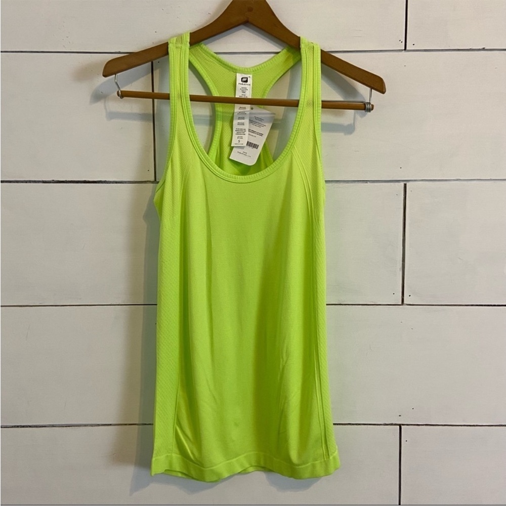 FABLETICS Seamless Lime Green Tank Top. Size Small. New With Tags.